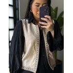 Conjunto Shorts Boho 9509 - Bege 