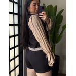 Conjunto Shorts Boho 9509 - Preto