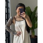 Vestido Amplo Noa 3170 - Creme 