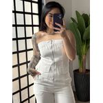 Conjunto Calça Marrant Tessá 6036 - Branco 