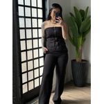 Conjunto Calça Marrant Tessá 6036 - Preto 