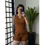 Conjunto Shorts Marrant Naiá 61020 - Terracota 