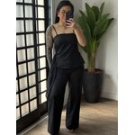 Conjunto Linho Malu 020 - Preto 