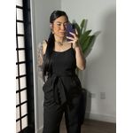 Macacão Longo Laís 064 - Preto 