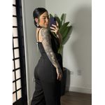 Macacão Longo Laís 064 - Preto 