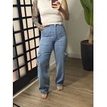 Calça Wide Leg Cargo P8565 - Azul 