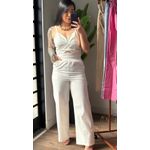Conjunto Pantalona Amora 1461 - Branco 