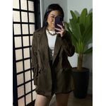 Conjunto Shorts Diana 22168 - Marrom 