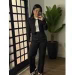 Conjunto Linho Savina CC92 - Preto 