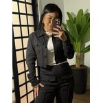 Conjunto Linho Savina CC92 - Preto 