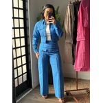 Conjunto Linho Savina CC92 - Azul 