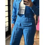 Conjunto Linho Savina CC92 - Azul 