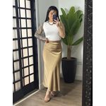 Saia Acetinada Pérola 3436 - Bege 