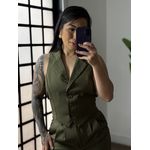 Conjunto Shorts Linho Tereza 1744 - Verde 