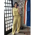 Conjunto Alfaiataria Altezza 1635 - Amarelo C050