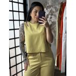 Conjunto Alfaiataria Altezza 1635 - Amarelo C050