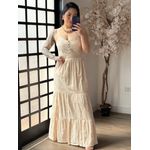 Vestido Lese Maelle 1003 - Bege C011