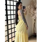 Vestido Lese Maelle 1003 - Amarelo C011