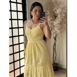 Vestido Lese Maelle 1003 - Amarelo C011