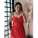 Vestido Lese Maelle 1003 - Vermelho C011