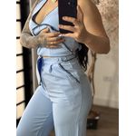 Conjunto Calça Bordado Anitta 7012 - Azul C017