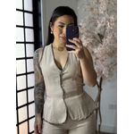 Conjunto Calça Bordado Anitta 7012 - Bege C017