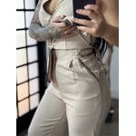 Conjunto Calça Bordado Anitta 7012 - Bege C017