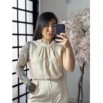 Blusa Delicada Dinora R52 - Bege C089