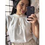 Blusa Delicada Dinora R52 - Branco C89