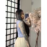 Blusa Delicada Dinora R52 - Azul C089