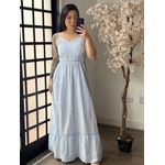 Vestido Longo Lese Nany 1002 - Azul C038