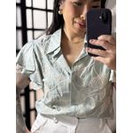 Blusa Bordada Karla 2008 - Verde C091