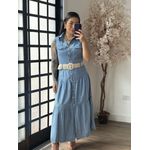 Vestido Jeans Lady 3479 - Claro C060