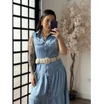 Vestido Jeans Lady 3479 - Claro C060