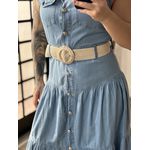 Vestido Jeans Lady 3479 - Claro C060