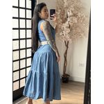 Vestido Jeans Lady 3479 - Escuro C060