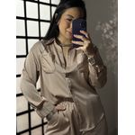 Conjunto Shorts Ivy MC029 - Marrom Claro C055