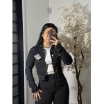Jaqueta Jeans 1282 - Preto C064