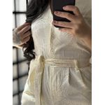 Macacão Bordado Giulia 9516 - Amarelo C038