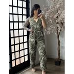 Macacão Bordado Giulia 9516 - Verde C038