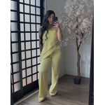 Conjunto Alfaiataria Gabi 6091 - Amarelo C017
