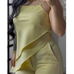 Conjunto Alfaiataria Gabi 6091 - Amarelo C017