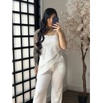 Conjunto Alfaiataria Gabi 6091 - Branco C017