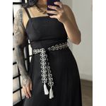 Vestido Bordado Ines Y080 - Preto C055