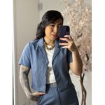 Conjunto Alfaiataria Lina 9155 - Azul C020