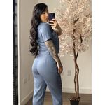 Conjunto Alfaiataria Lina 9155 - Azul C020