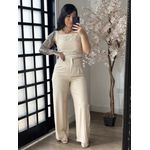 Conjunto Marrant Bordado Flávia 372 - Bege C024