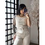 Conjunto Marrant Bordado Flávia 372 - Bege C024