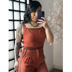 Conjunto Marrant Bordado Flávia 372 - Telha C024