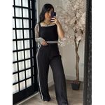 Conjunto Marrant Bordado Flavia 372 - Preto C024